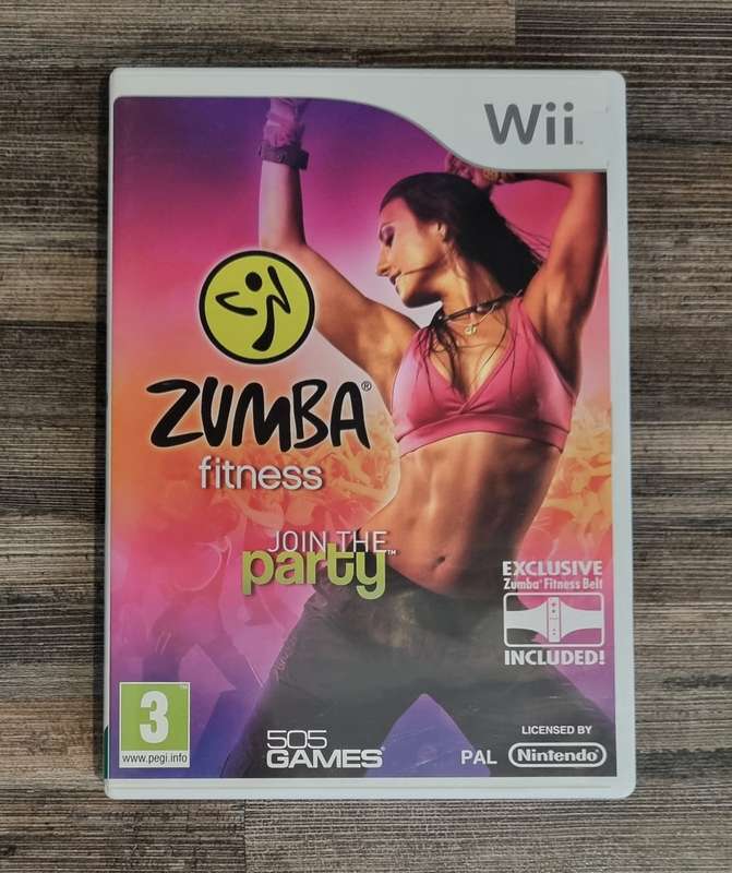 Zumba Fitness for Nintendo Wii - Scratched