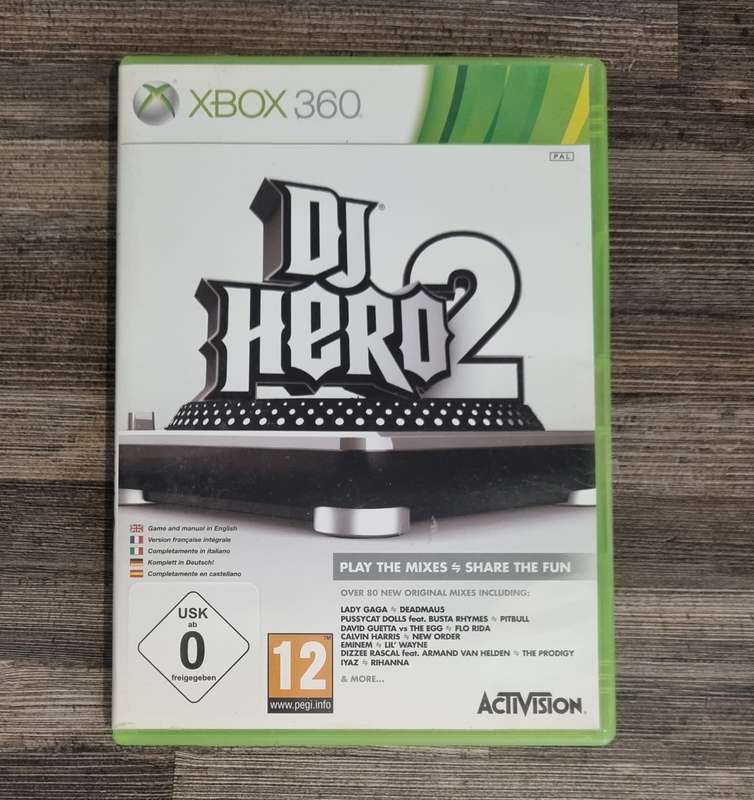 DJ Hero 2 for Xbox 360 - Scratched