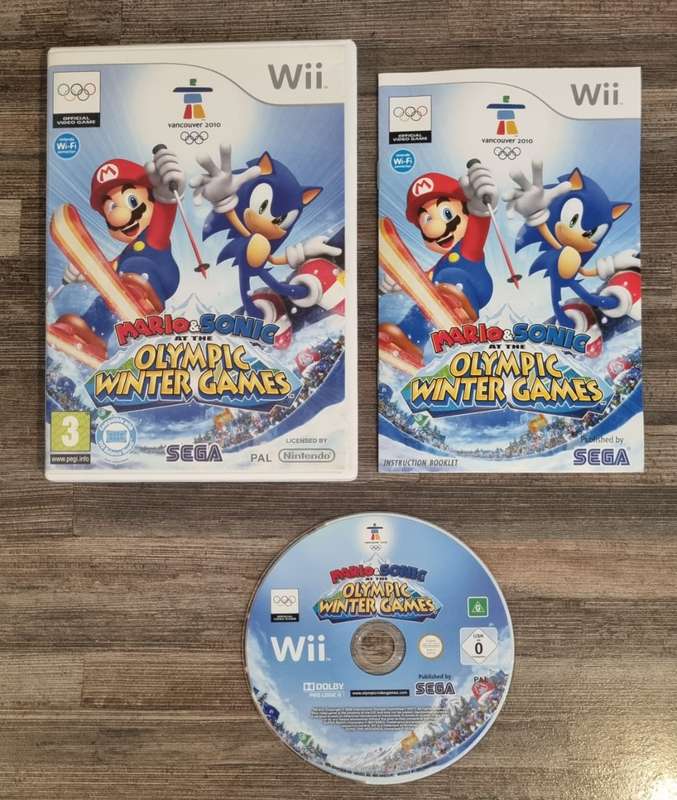 Mario & Sonic Olympic Winter Games for Nintendo Wii - Complete