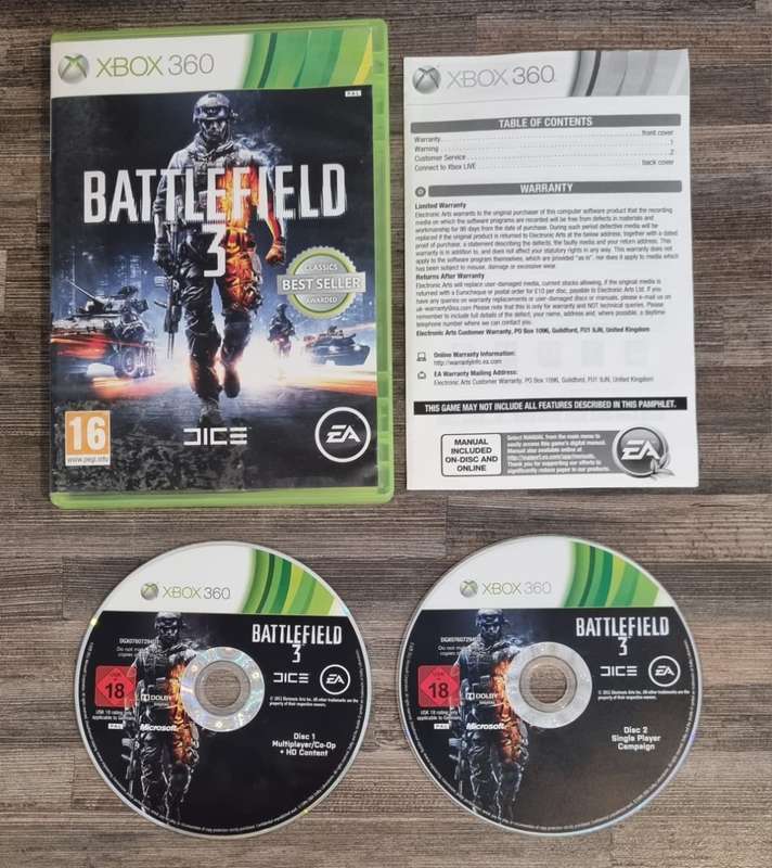 Battlefield 3 for Xbox 360 - Complete