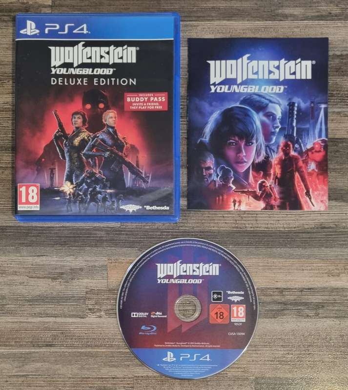 Wolfenstein Youngblood Deluxe Edition for PS4 - Complete