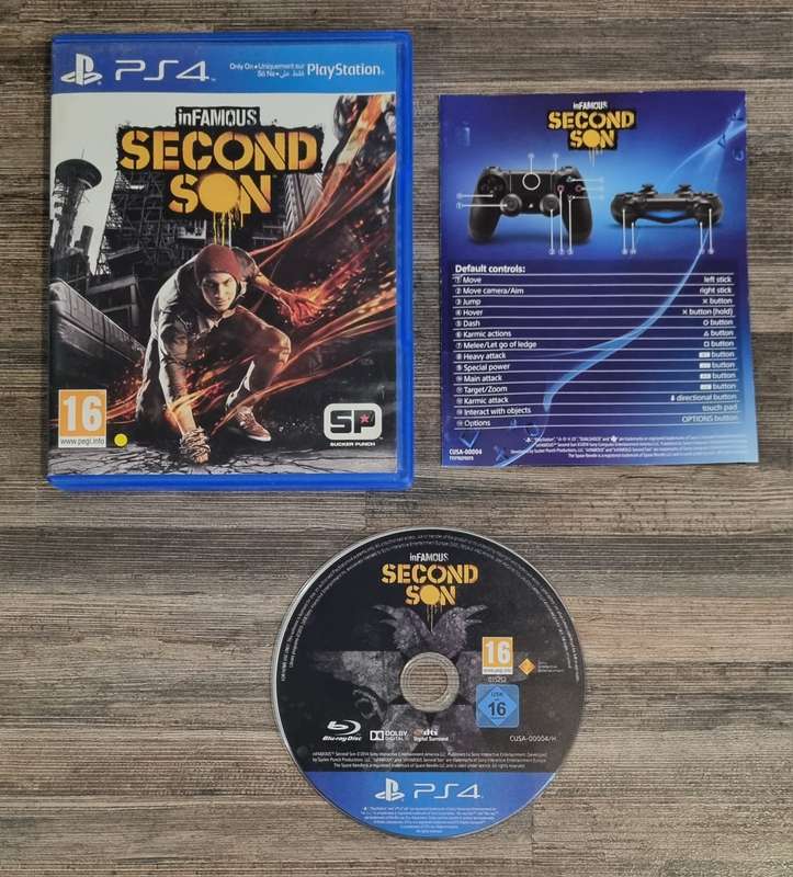 Infamous Second Son for PS4 - Complete