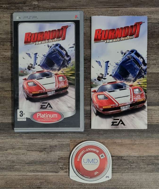 Burnout Legends for PSP - Complete