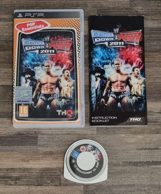 Smack Down vs Raw 2011 for PSP - Complete