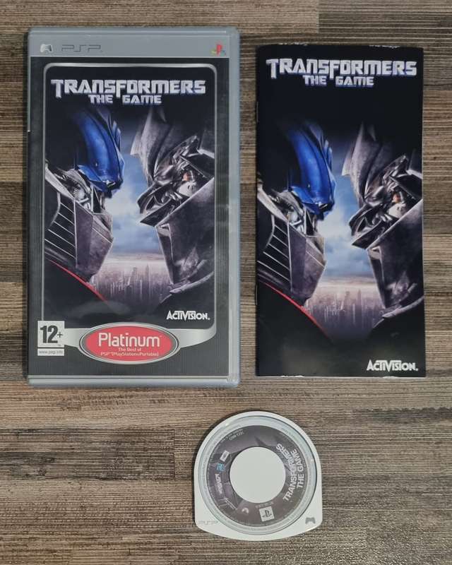 Transformers The Game for PSP - Complete