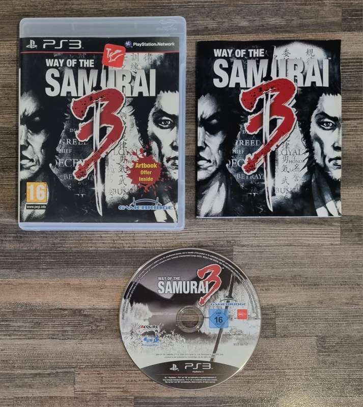 Way of the Samurai 3 for PS3 - Complete