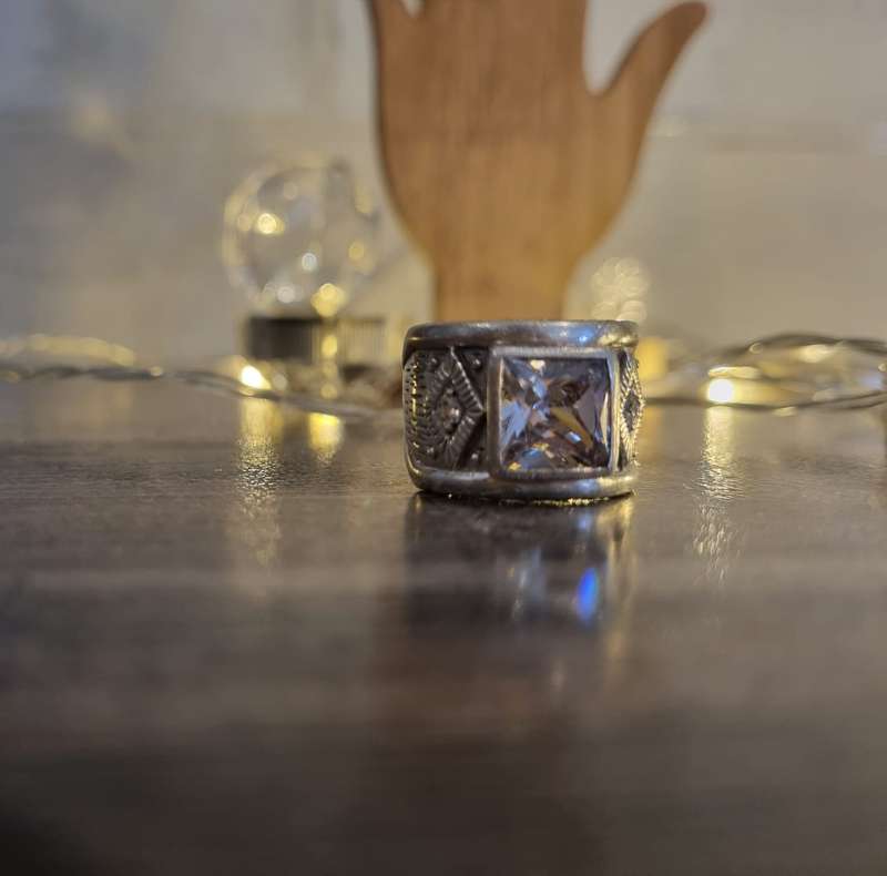 925 Sterling Silver Ring - Size O