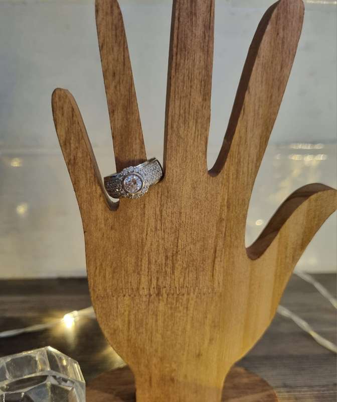 925 Sterling Silver Ring - Size N