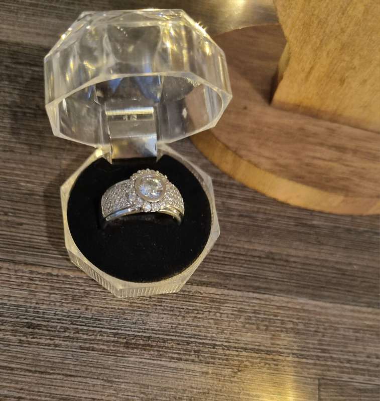 925 Sterling Silver Ring - Size N