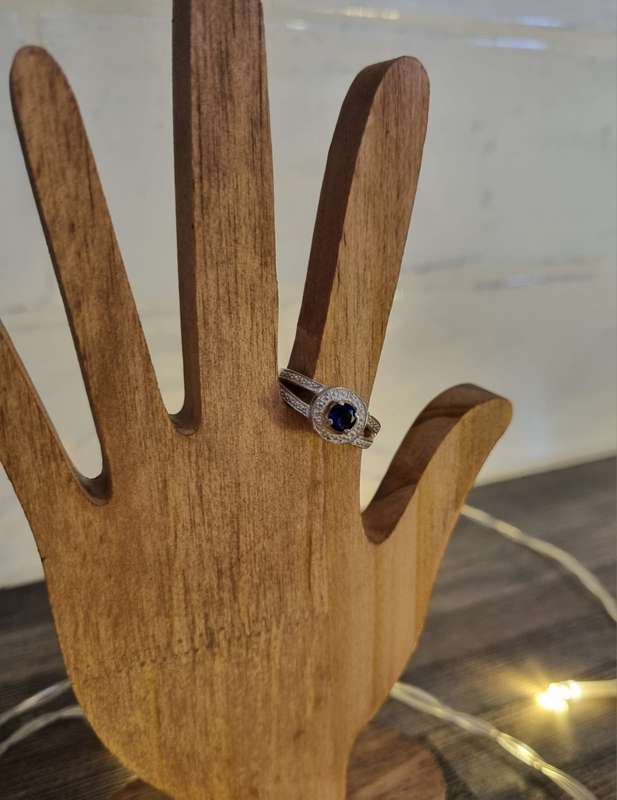 925 Sterling Silver Ring - size T