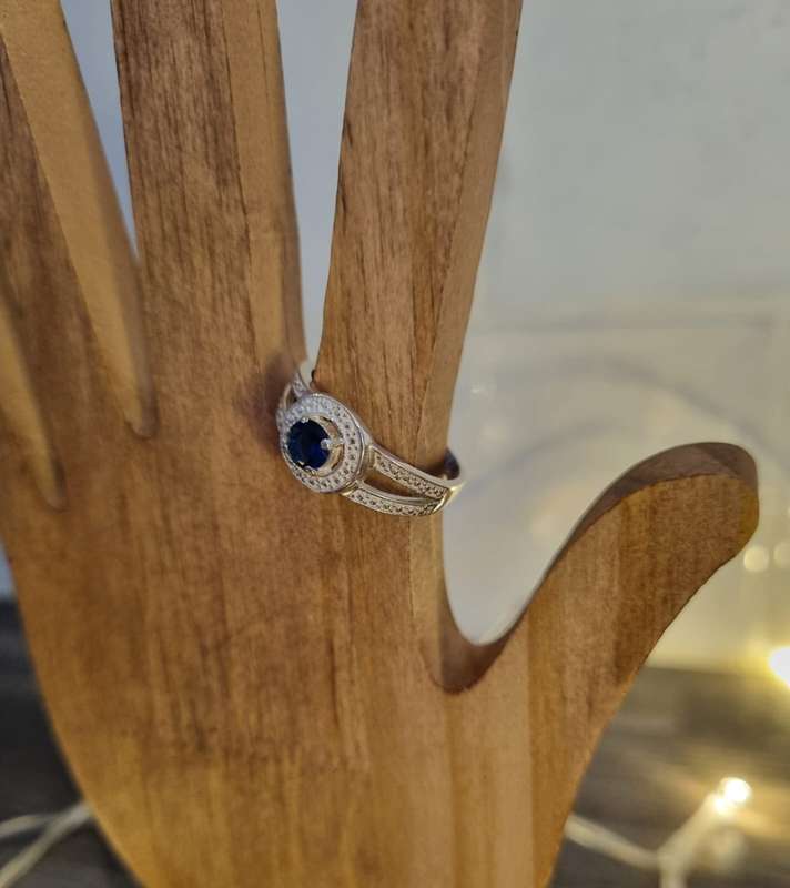 925 Sterling Silver Ring - size T