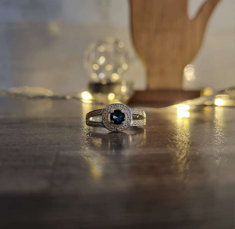 925 Sterling Silver Ring - size T