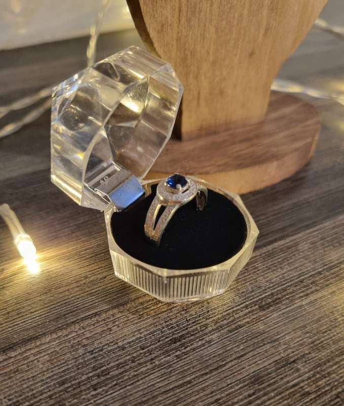 925 Sterling Silver Ring - size T