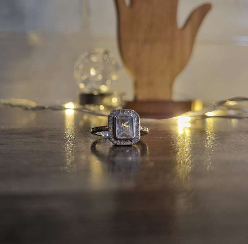 925 Sterling Silver Ring - Size L