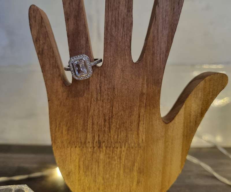 925 Sterling Silver Ring - Size L