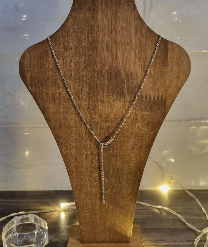 925 Sterling Silver Infinity Necklace