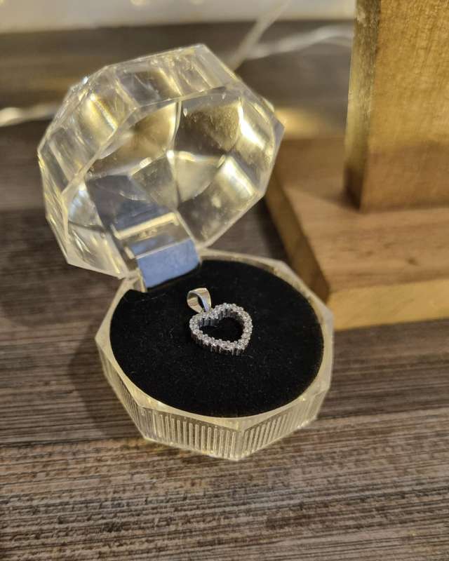 925 Sterling Silver Heart Pendant