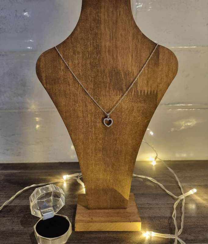 925 Sterling Silver Heart Pendant