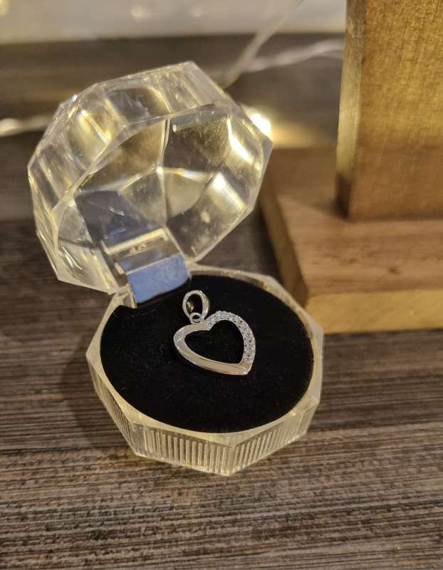 925 Sterling Silver Heart Pendant