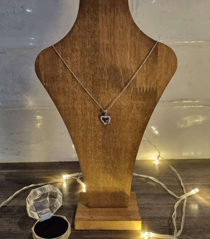 925 Sterling Silver Heart Pendant