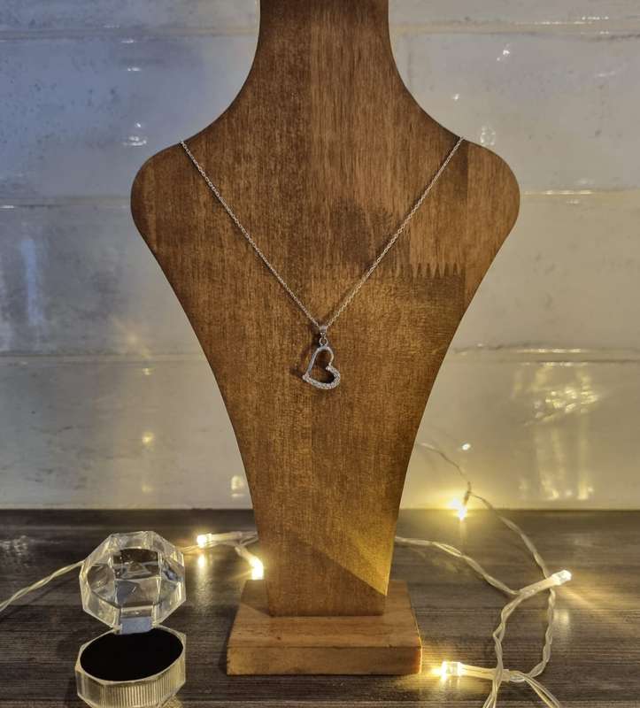 925 Sterling Silver Heart Pendant