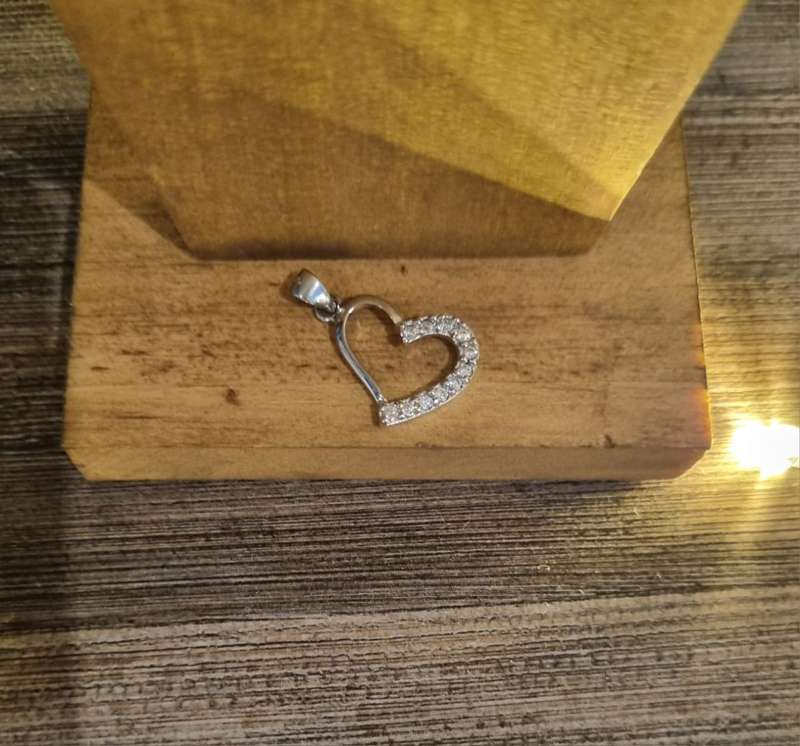 925 Sterling Silver Heart Pendant