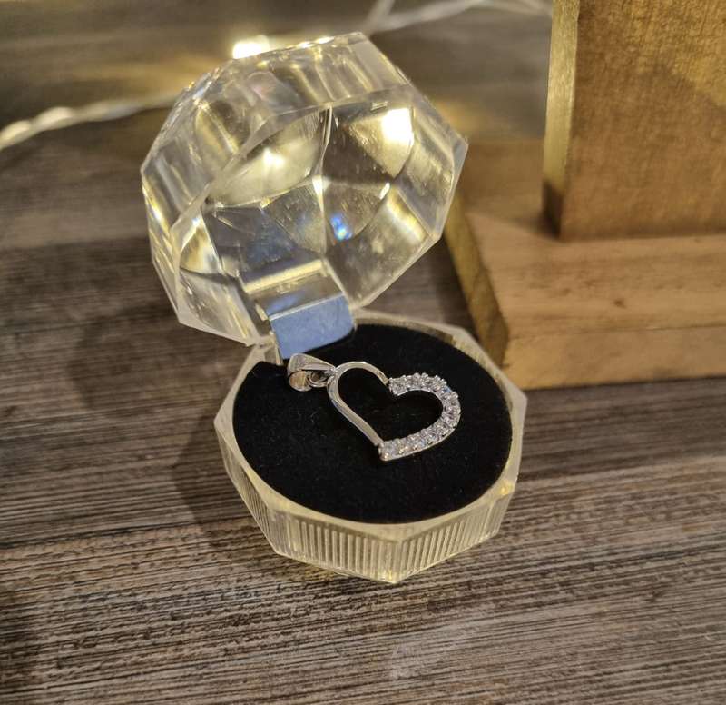 925 Sterling Silver Heart Pendant