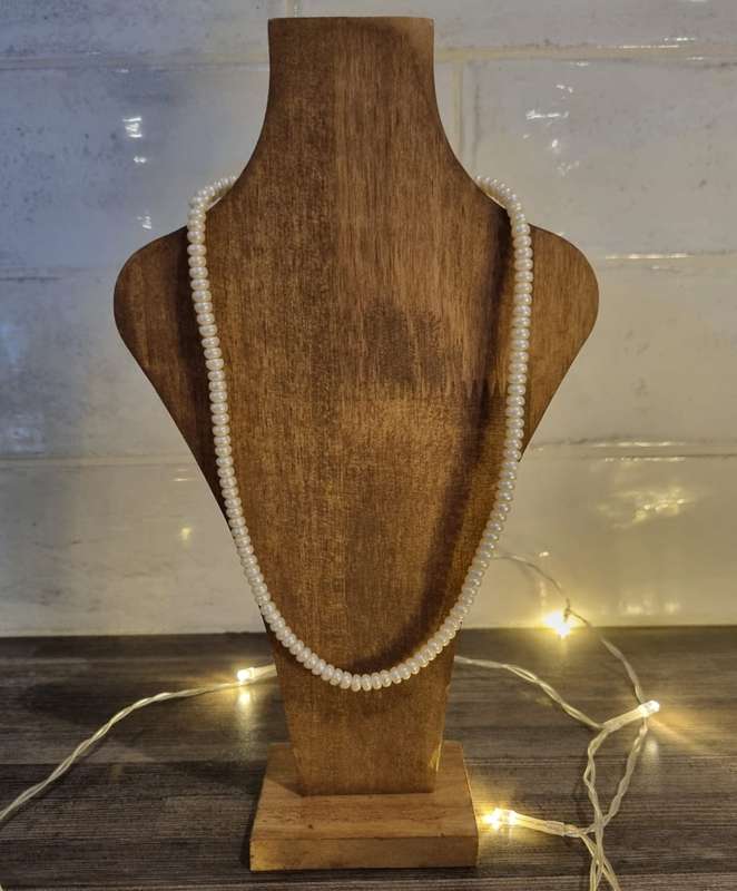 Pearl Necklace with 10 Karat Gold Clasp