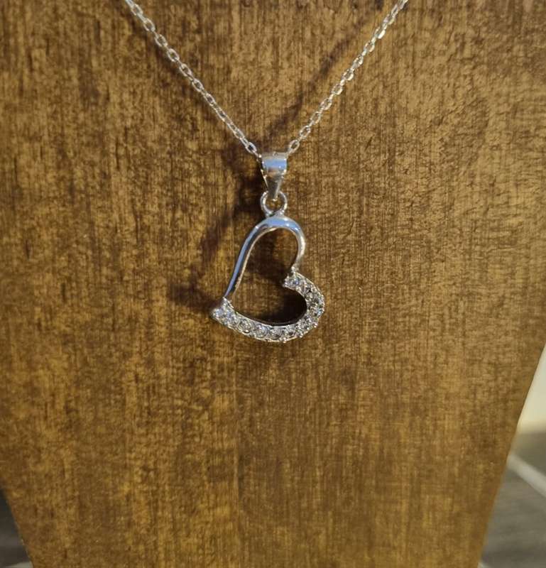 925 Sterling Silver Heart Pendant