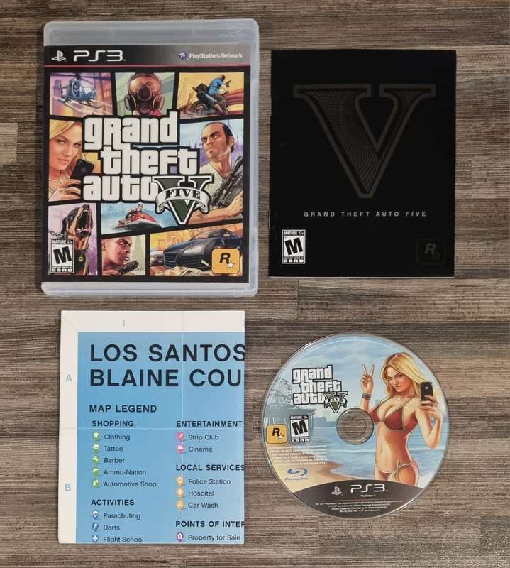 Grand Theft Auto 5 for PS3 - Complete