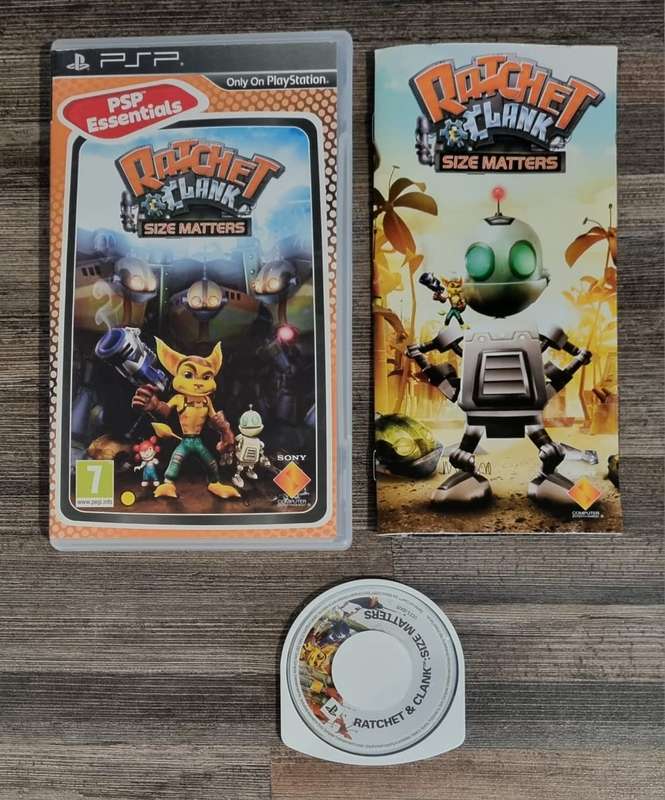 Ratchet and Clank Size Matters for PSP - Complete