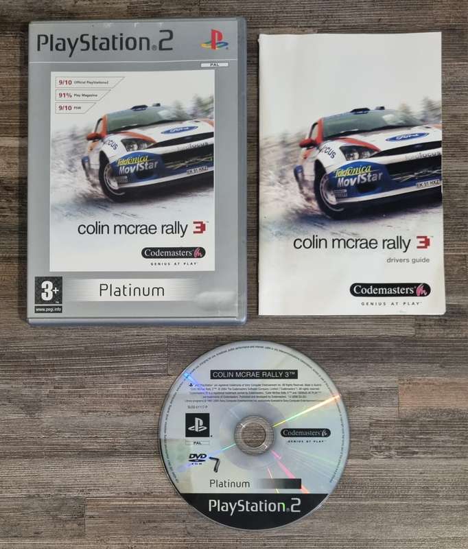 Colin Mcrae Rally 3 for PS2 - Complete