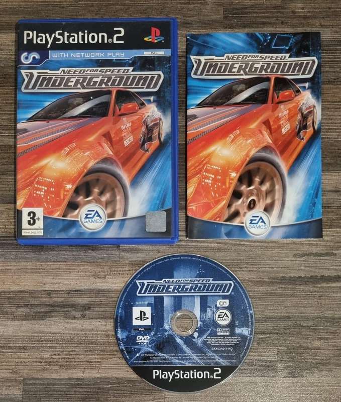 Need for Speed Underground for PS2 - Complete