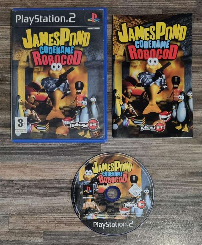 James Pond Codename Robocod for PS2 - Complete