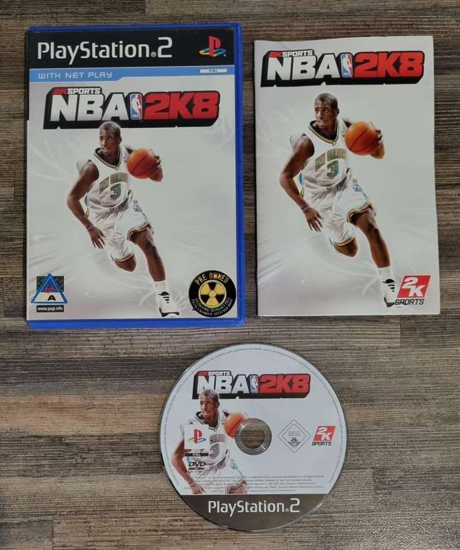 NBA 2K8 for PS2 - Complete
