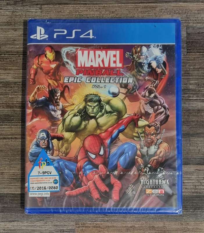 Marvel Pinball Epic Collection Vol 1 for PS4 - New