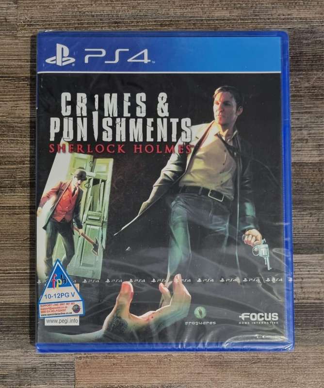 Crimes & Punishment Sherlock Holmes for PS4 - New