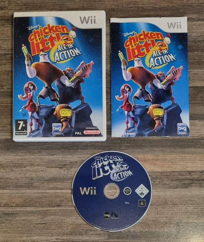 Chicken Little Ace In Action for Nintendo Wii - Complete