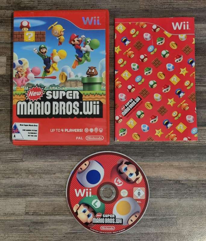 Super Mario Bros.Wii for Nintendo Wii - Complete