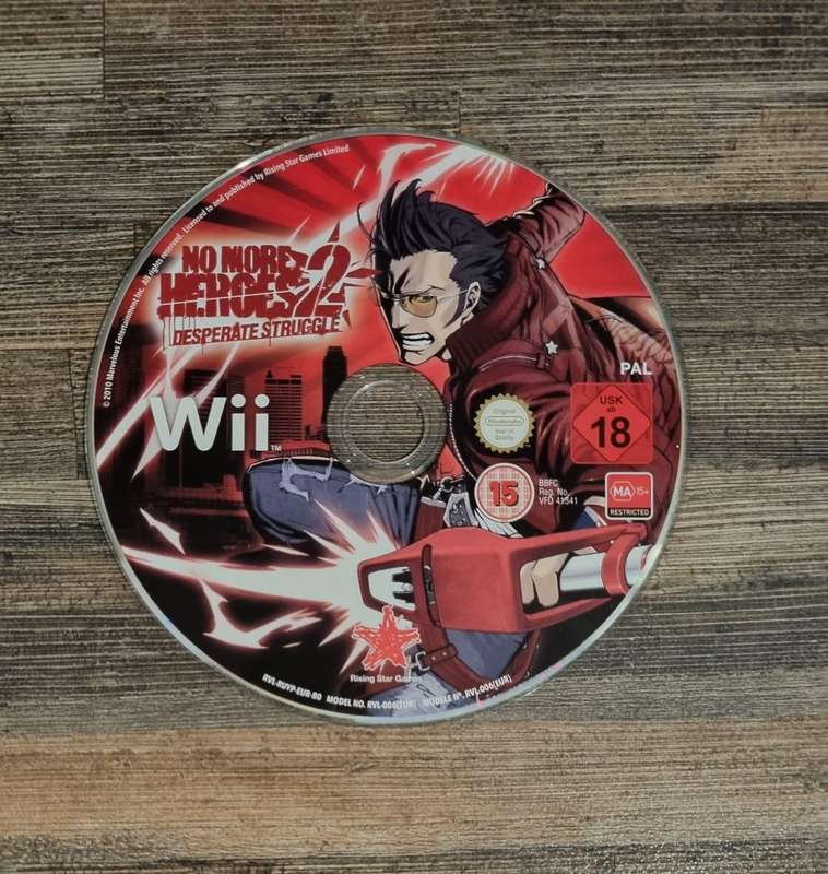 No More Heroes 2 for Nintendo Wii - Disc Only