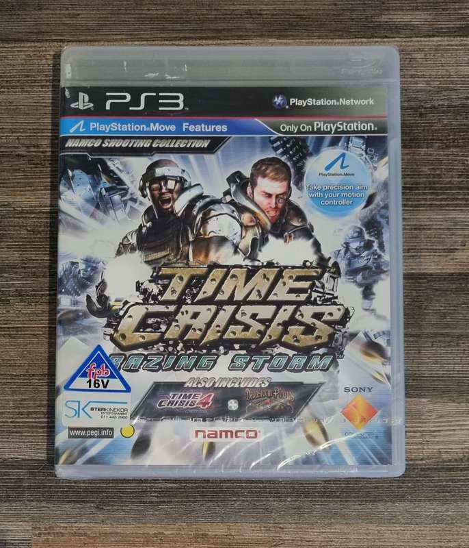 Time Crisis Razing Storm for PS3 - New
