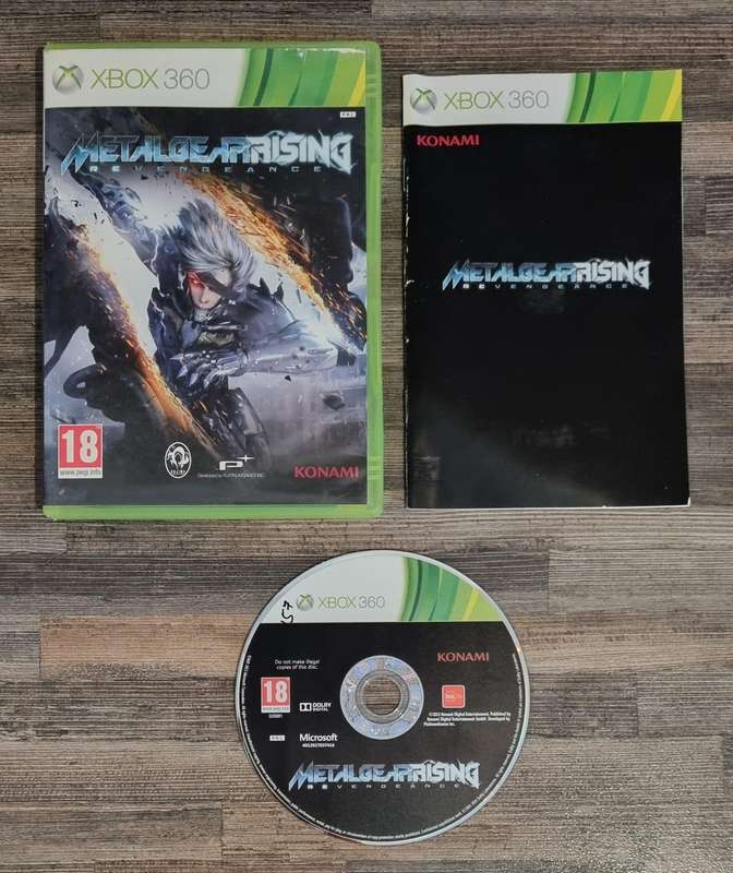 Metal Gear Rising Revengance for Xbox 360 - Complete