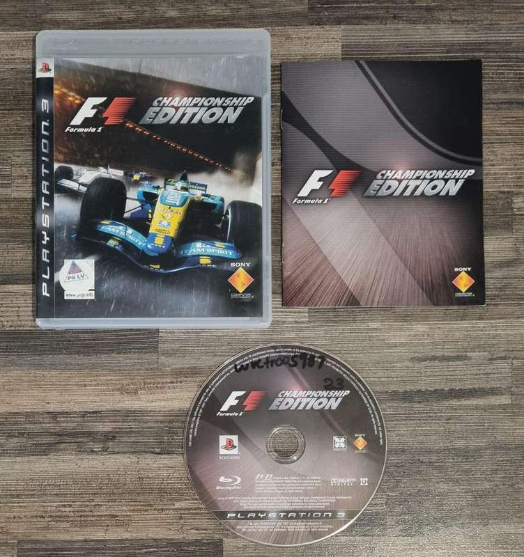 F1 Championship Edition for PS3 - Complete