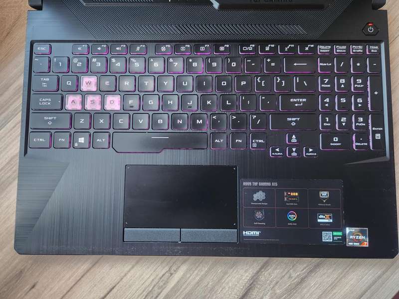 ASUS TUF A15 Gaming AMD Ryzen 7 4800H + Free Laptop Bag