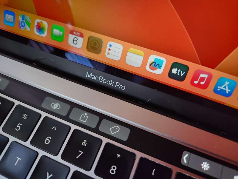 2017 13-inch MacBook Pro, Touch Bar with four Thunderbolt 3 ports
