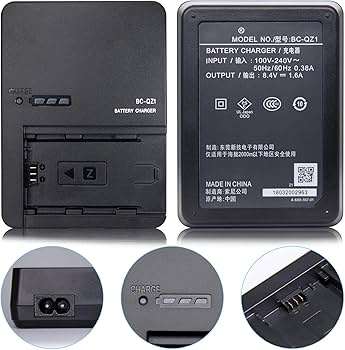 Battery Charger For Sony BC-QZ1