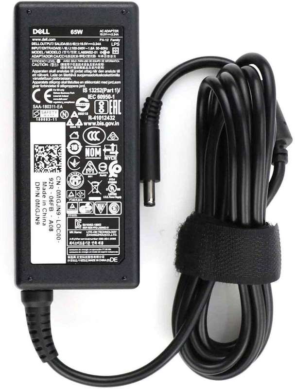 Dell OEM - charger small pin - 19.5v 3.34a 4.5*3.0 65w + Clover Plug