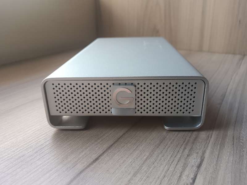 G-Technology 2TB G-DRIVE USB 3.0 Desktop External Hard Drive, Silver - Compact, High-Performance Sto