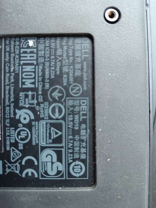 Dell WD19 Type-c Docking Station