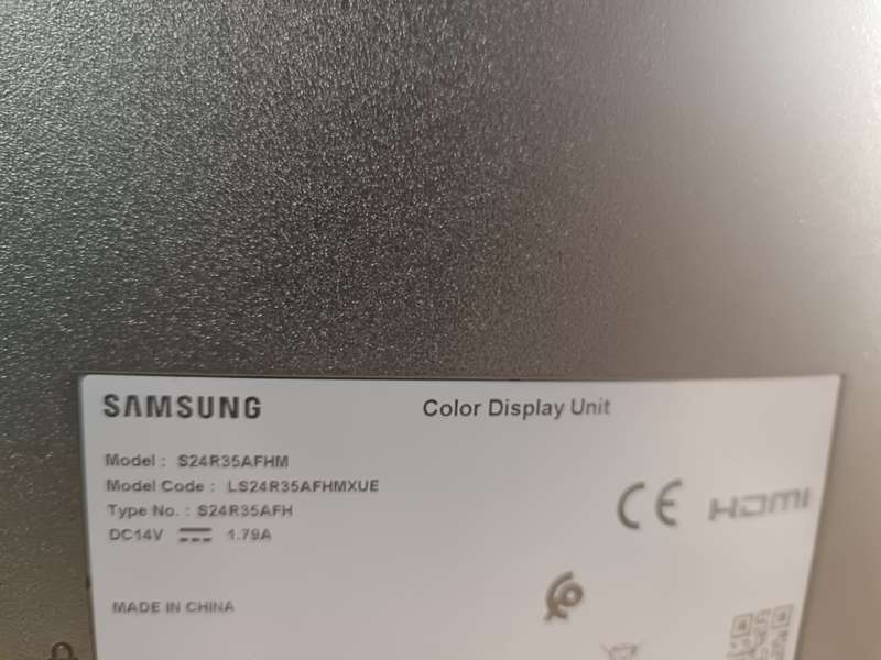 Samsung LS24R35AFHMXUE SR24R 23.8 Full HD Screen